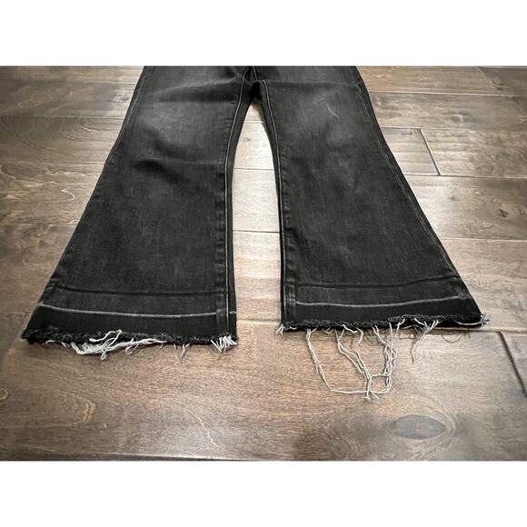 Rivet & Thread Womens Black Stretch High Rise Jeans Size 26 Made In USA Madewell - Picture 5 of 10